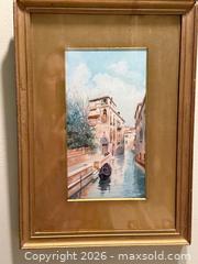 MaxSold Auction: A pair of Antique original water colour paintings - North Vancouver (British Columbia, Canada) SELLER MANAGED Moving Online Auction - Northlands Drive
