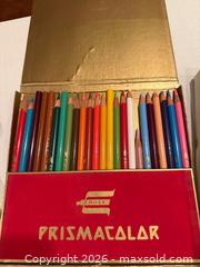 MaxSold Auction: Artist Supplies- pencil crayons, pastels, paint boxes and new book of matt painting sheets - North Vancouver (British Columbia, Canada) SELLER MANAGED Moving Online Auction - Northlands Drive