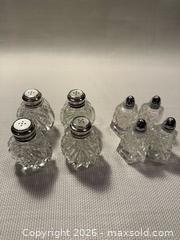 MaxSold Auction: Crystal, Silver and Mother of Pearl salt and pepper shakers  - North Vancouver (British Columbia, Canada) SELLER MANAGED Moving Online Auction - Northlands Drive