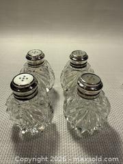 MaxSold Auction: Crystal, Silver and Mother of Pearl salt and pepper shakers  - North Vancouver (British Columbia, Canada) SELLER MANAGED Moving Online Auction - Northlands Drive