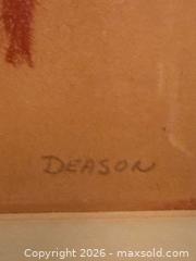 MaxSold Auction: Framed figure sketch  - North Vancouver (British Columbia, Canada) SELLER MANAGED Moving Online Auction - Northlands Drive