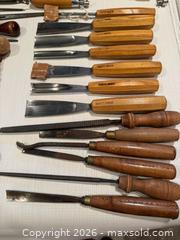 MaxSold Auction: Large lot of wood carving tools - North Vancouver (British Columbia, Canada) SELLER MANAGED Moving Online Auction - Northlands Drive