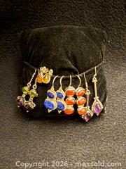 MaxSold Auction: Lot of Sterling Silver Earrings (5 pairs) - North Vancouver (British Columbia, Canada) SELLER MANAGED Moving Online Auction - Northlands Drive