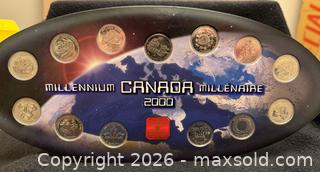 MaxSold Auction: Millennium Canada 2000 Coins - North Vancouver (British Columbia, Canada) SELLER MANAGED Moving Online Auction - Northlands Drive