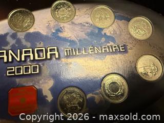 MaxSold Auction: Millennium Canada 2000 Coins - North Vancouver (British Columbia, Canada) SELLER MANAGED Moving Online Auction - Northlands Drive