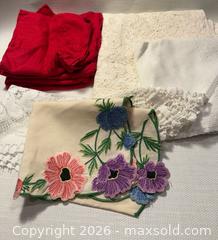 MaxSold Auction: Mixed lot of Vintage Linens - North Vancouver (British Columbia, Canada) SELLER MANAGED Moving Online Auction - Northlands Drive