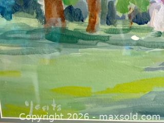 MaxSold Auction: Original Painting by Craig Yates - North Vancouver (British Columbia, Canada) SELLER MANAGED Moving Online Auction - Northlands Drive