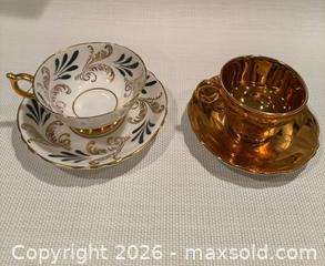 MaxSold Auction: Paragon and Royal Winton vintage cups and saucers - North Vancouver (British Columbia, Canada) SELLER MANAGED Moving Online Auction - Northlands Drive