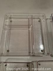 MaxSold Auction: Set of clear plastic organizers  - North Vancouver (British Columbia, Canada) SELLER MANAGED Moving Online Auction - Northlands Drive