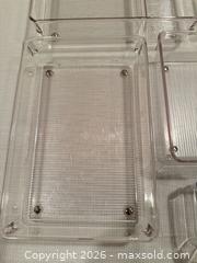 MaxSold Auction: Set of clear plastic organizers  - North Vancouver (British Columbia, Canada) SELLER MANAGED Moving Online Auction - Northlands Drive