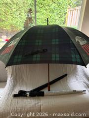 MaxSold Auction: Two Golf Umbrellas  - North Vancouver (British Columbia, Canada) SELLER MANAGED Moving Online Auction - Northlands Drive