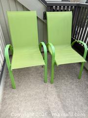 MaxSold Auction: Two outdoor chairs - North Vancouver (British Columbia, Canada) SELLER MANAGED Moving Online Auction - Northlands Drive