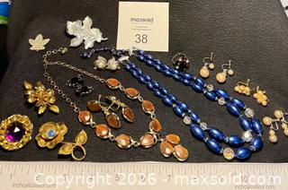 MaxSold Auction: Vintage costume jewellery including SHERMAN  - North Vancouver (British Columbia, Canada) SELLER MANAGED Moving Online Auction - Northlands Drive