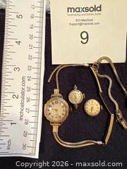 MaxSold Auction: Vintage gold watches and parts - North Vancouver (British Columbia, Canada) SELLER MANAGED Moving Online Auction - Northlands Drive