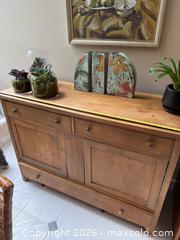 MaxSold Auction: Vintage Oak Buffet - North Vancouver (British Columbia, Canada) SELLER MANAGED Moving Online Auction - Northlands Drive
