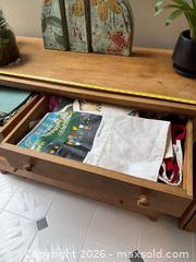 MaxSold Auction: Vintage Oak Buffet - North Vancouver (British Columbia, Canada) SELLER MANAGED Moving Online Auction - Northlands Drive