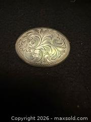 MaxSold Auction: Vintage Sterling Silver Engraved Brooch by Birks - North Vancouver (British Columbia, Canada) SELLER MANAGED Moving Online Auction - Northlands Drive