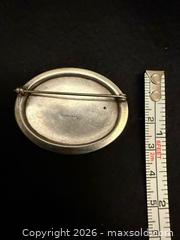 MaxSold Auction: Vintage Sterling Silver Engraved Brooch by Birks - North Vancouver (British Columbia, Canada) SELLER MANAGED Moving Online Auction - Northlands Drive