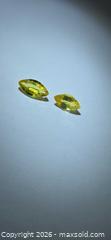 MaxSold Auction: Natural yellow sapphire pair  - Toronto (Ontario, Canada) PARTNER MANAGED Reseller Online Auction - Gerrard Street