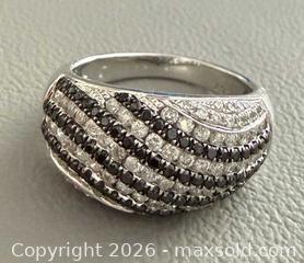 MaxSold Auction: 14K White Gold with 79 Round Brilliant Cut Diamonds Ring - Marked & APPRAISALS Included  - Toronto (Ontario, Canada) PARTNER MANAGED Reseller Online Auction - Queen Street West