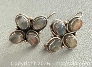 MaxSold Auction: Vintage 925 Silver Chocker Necklace & Earrings Set - Marked  - Toronto (Ontario, Canada) PARTNER MANAGED Reseller Online Auction - Queen Street West