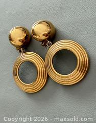 MaxSold Auction: Vintage Signed Givenchy Clip On Earrings  - Toronto (Ontario, Canada) PARTNER MANAGED Reseller Online Auction - Queen Street West