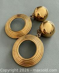 MaxSold Auction: Vintage Signed Givenchy Clip On Earrings  - Toronto (Ontario, Canada) PARTNER MANAGED Reseller Online Auction - Queen Street West