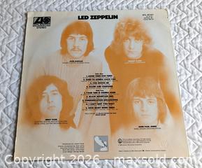 MaxSold Auction: Led Zeppelin - Led Zeppelin I LP - Bradford West Gwillimbury (Ontario, Canada) PARTNER MANAGED Downsizing Online Auction - Downy Emerald Drive