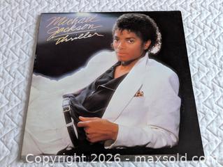 MaxSold Auction:  Michael Jackson - Thriller LP - Bradford West Gwillimbury (Ontario, Canada) PARTNER MANAGED Downsizing Online Auction - Downy Emerald Drive