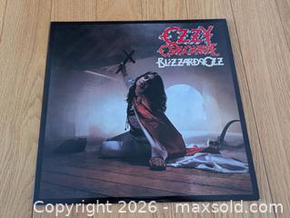 MaxSold Auction: Ozzy Osbourne - Blizzard of Ozz LP - Bradford West Gwillimbury (Ontario, Canada) PARTNER MANAGED Downsizing Online Auction - Downy Emerald Drive