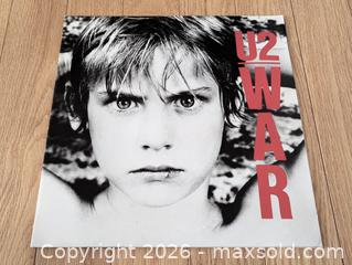 MaxSold Auction: U2 — War LP - Bradford West Gwillimbury (Ontario, Canada) PARTNER MANAGED Downsizing Online Auction - Downy Emerald Drive