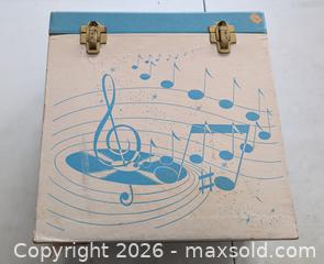 MaxSold Auction: Vintage Record Case with 15 Classic Records - Bradford West Gwillimbury (Ontario, Canada) PARTNER MANAGED Downsizing Online Auction - Downy Emerald Drive