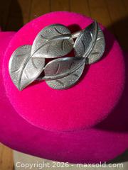 MaxSold Auction: GORGEOUS 7.17 BEAU STERLING SILVER leaf pin  - Warwick Township (Pennsylvania, USA) SELLER MANAGED Estate Sale Online Auction -  Crocker Lane