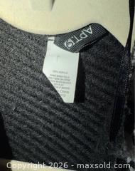 MaxSold Auction: Ladies OSFA Apt 9 gorgeous black & white checkered sweater poncho  - Warwick Township (Pennsylvania, USA) SELLER MANAGED Estate Sale Online Auction -  Crocker Lane