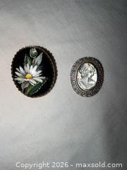 MaxSold Auction: Lot of 2 silver tone VINTAGE GOLD PINS  - Warwick Township (Pennsylvania, USA) SELLER MANAGED Estate Sale Online Auction -  Crocker Lane