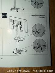 MaxSold Auction: New Easy Mount LCD Pursue Innovative Solutions Mobile TV Cart Rolling Stand w Shelf fits 2 - Warwick Township (Pennsylvania, USA) SELLER MANAGED Estate Sale Online Auction -  Crocker Lane