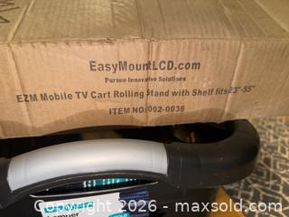 MaxSold Auction: New Easy Mount LCD Pursue Innovative Solutions Mobile TV Cart Rolling Stand w Shelf fits 2 - Warwick Township (Pennsylvania, USA) SELLER MANAGED Estate Sale Online Auction -  Crocker Lane