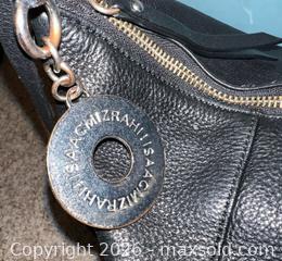 MaxSold Auction: New Isaac Mizrahi black leather pebbled large shoulder bag  - Warwick Township (Pennsylvania, USA) SELLER MANAGED Estate Sale Online Auction -  Crocker Lane