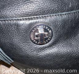 MaxSold Auction: New Isaac Mizrahi black leather pebbled large shoulder bag  - Warwick Township (Pennsylvania, USA) SELLER MANAGED Estate Sale Online Auction -  Crocker Lane