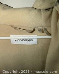 MaxSold Auction: New Ladies Plus Size XXL Calvin Klein tan lined jacket  - Warwick Township (Pennsylvania, USA) SELLER MANAGED Estate Sale Online Auction -  Crocker Lane