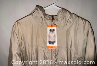 MaxSold Auction: New Ladies Plus Size XXL Calvin Klein tan lined jacket  - Warwick Township (Pennsylvania, USA) SELLER MANAGED Estate Sale Online Auction -  Crocker Lane