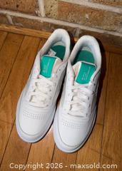MaxSold Auction: New Ladies size 9.5 Reebok Classics Club C 85 white & green leather sneakers - Warwick Township (Pennsylvania, USA) SELLER MANAGED Estate Sale Online Auction -  Crocker Lane