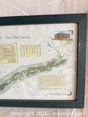 MaxSold Auction: Framed Print by Alba Cartographics (Scotland), Landscape, Medium 13.5”/18” - Toronto (Ontario, Canada) SELLER MANAGED Downsizing Online Auction - Weston Road (CONDO)