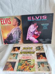 MaxSold Auction: Lot of 3 Elvis 12-inch LPs (RCA Victor) - Toronto (Ontario, Canada) SELLER MANAGED Downsizing Online Auction - Weston Road (CONDO)