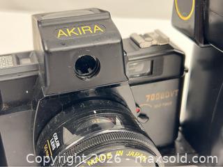 MaxSold Auction: Akira “Toy Camera” and Pentax SLR Film Camera - Campbell (California, USA) PARTNER MANAGED Estate Sale Online Auction - Dell Avenue