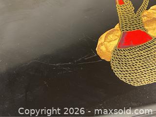 MaxSold Auction: Couroc Monterey “Bread, Wine, and Thou” Tray - Campbell (California, USA) PARTNER MANAGED Estate Sale Online Auction - Dell Avenue