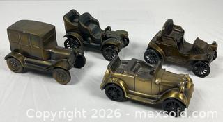 MaxSold Auction: Lot of 4 Die-Cast Metal Automobile Coin Banks and More - Campbell (California, USA) PARTNER MANAGED Estate Sale Online Auction - Dell Avenue