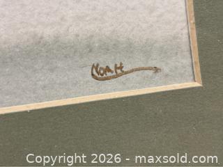 MaxSold Auction: Original Watercolor by Janet Noah - Campbell (California, USA) PARTNER MANAGED Estate Sale Online Auction - Dell Avenue