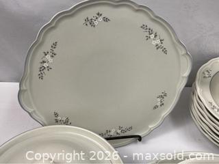 MaxSold Auction: Pfaltzgraff Stoneware “Remembrance” Dinnerware Set - Campbell (California, USA) PARTNER MANAGED Estate Sale Online Auction - Dell Avenue