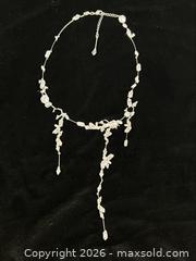 MaxSold Auction: Swarovski Crystal Floral Necklace NEW IN BOX - Campbell (California, USA) PARTNER MANAGED Estate Sale Online Auction - Dell Avenue